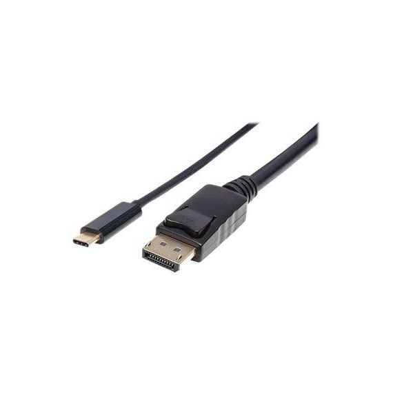 Manhattan USB-C to DisplayPort Cable, 4K@60Hz, 2m, Male  | 152464