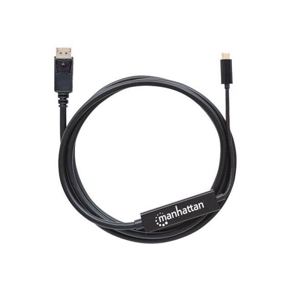Manhattan USB-C to DisplayPort Cable, 4K@60Hz, 2m, Male  | 152464