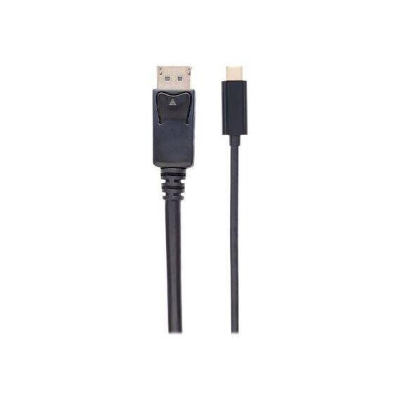 Manhattan USB-C to DisplayPort Cable, 4K@60Hz, 2m, Male  | 152464