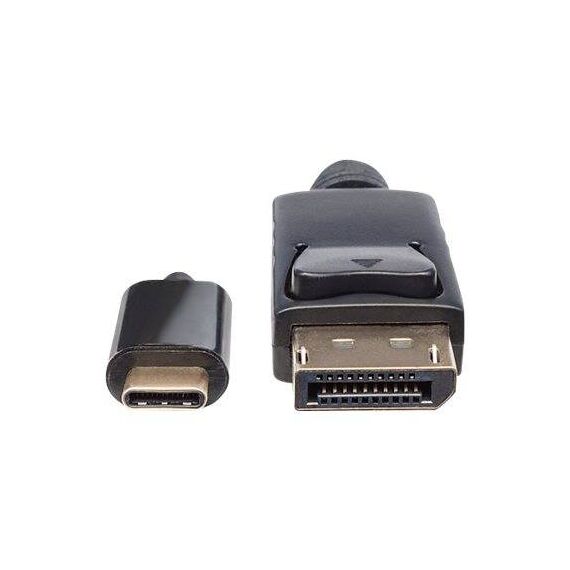 Manhattan USB-C to DisplayPort Cable, 4K@60Hz, 2m, Male  | 152464