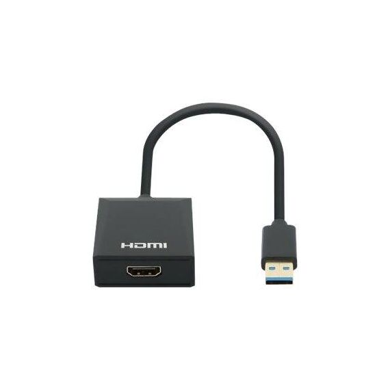 Manhattan USB-A to HDMI Cable, 1080p@60Hz, Converts USB  | 153690