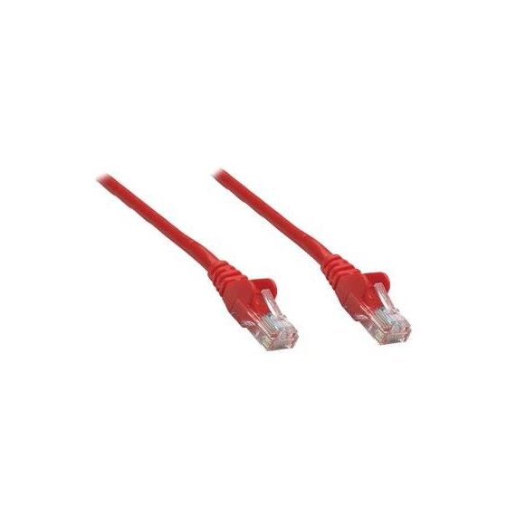 Intellinet Network Patch Cable, Cat6A, 0.25m, Red, Coppe | 737029