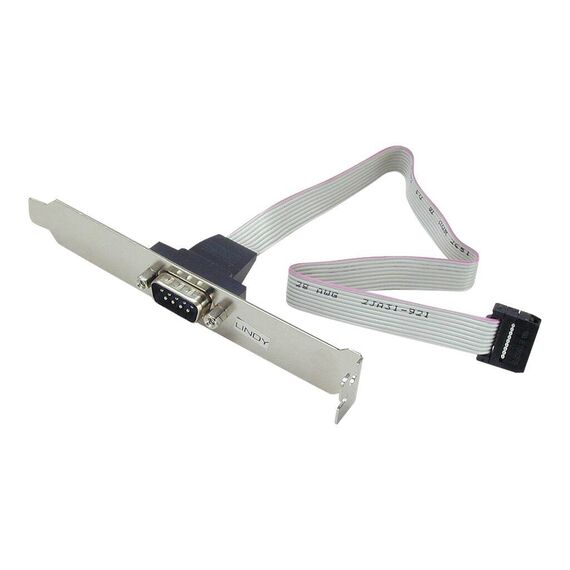 Lindy PC Back Plate Serial Adaptor - Serial panel - DB-9  | 33135