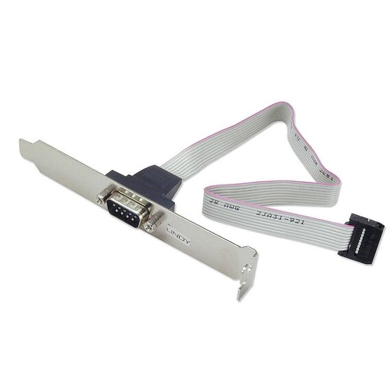 Lindy PC Back Plate Serial Adaptor - Serial panel - DB-9  | 33135