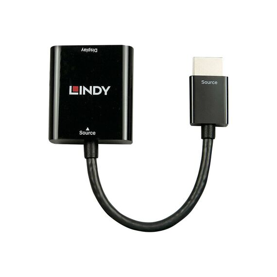Lindy - Video converter - HDMI - VGA - black | 38291