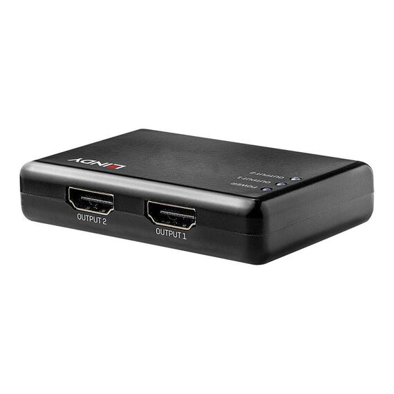 Lindy - Video/audio splitter - 2 x HDMI - desktop | 38357