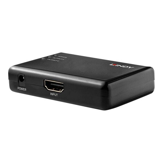 Lindy - Video/audio splitter - 2 x HDMI - desktop | 38357