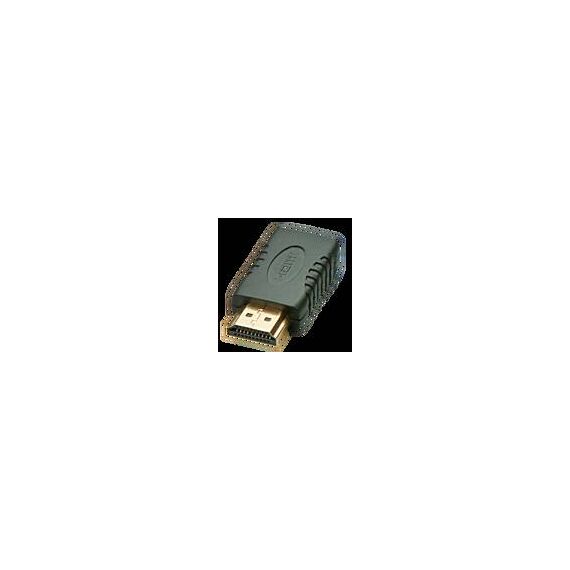 Lindy - HDMI adapter - mini HDMI (F) to HDMI (M) - black | 41208