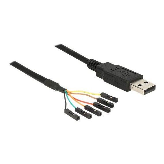DeLock Converter USB 2.0 > Serial-TTL 6 pin pin header co | 83787