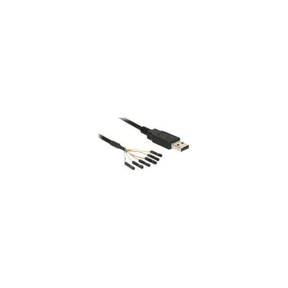DeLock Converter USB 2.0 > Serial-TTL 6 pin pin header co | 83787