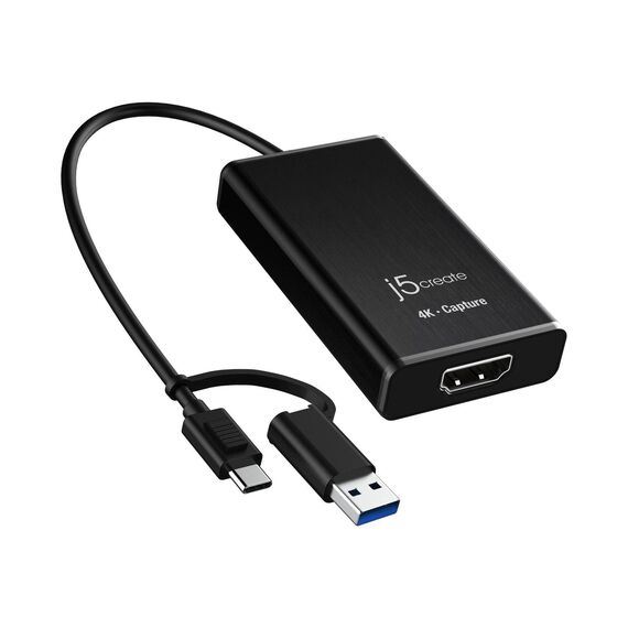 j5create JVA11 - Video capture adapter - USB 3.2 Gen 1, | JVA11-N