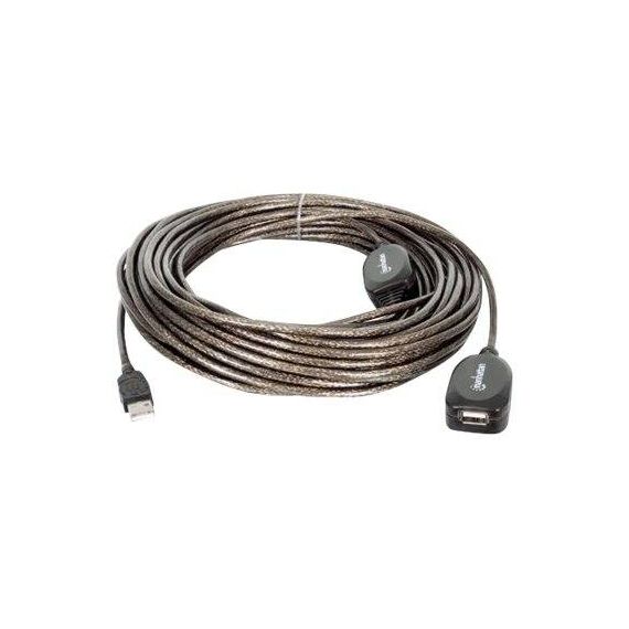 Manhattan USB-A to USB-A Extension Cable, 20m, Male to F | 150958