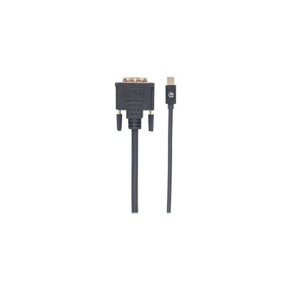 Manhattan Mini DisplayPort 1.2a to DVI-D 24+1 Cable, 108 | 152150