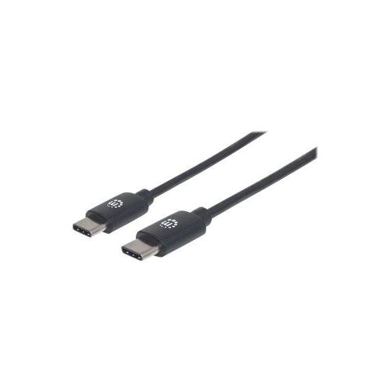 Manhattan USB-C to USB-C Cable, 50cm, Male to Male, Blac | 354868