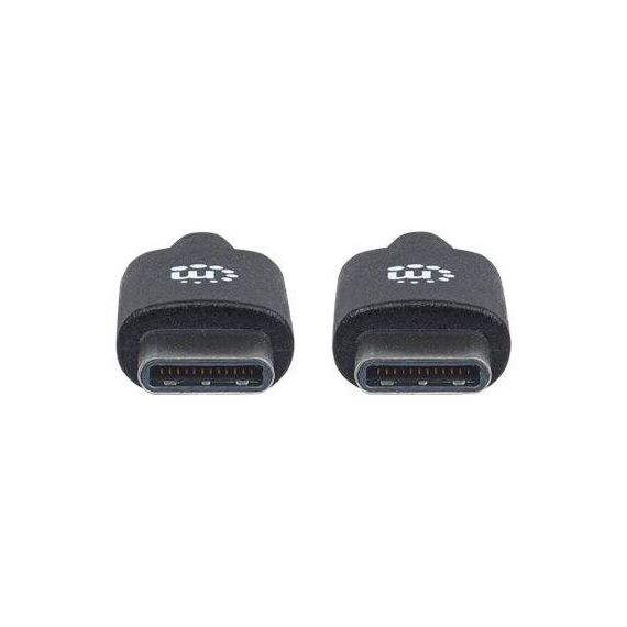Manhattan USB-C to USB-C Cable, 50cm, Male to Male, Blac | 354868