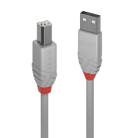 Lindy Anthra Line - USB cable - USB (M) to USB Type B (M) | 36685