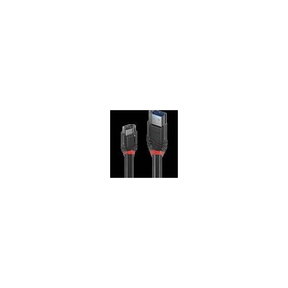 Lindy Black Line - USB cable - USB-C (M) to USB Type A (M | 36916