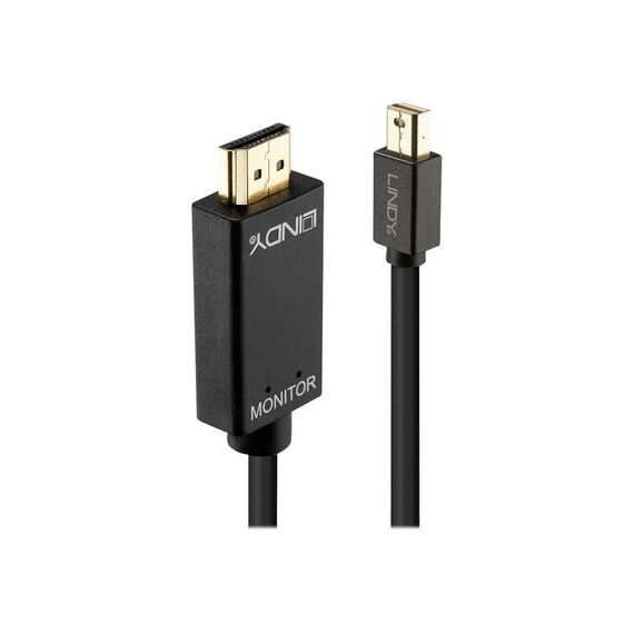 Lindy - Video / audio cable - Mini DisplayPort (M) to HDM | 36928