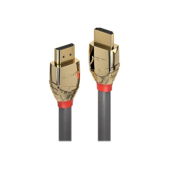 Lindy Gold Line - HDMI with Ethernet cable - HDMI (M) to  | 37861