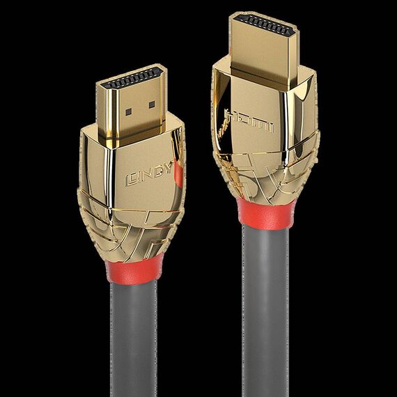 Lindy Gold Line - HDMI with Ethernet cable - HDMI (M) to  | 37861