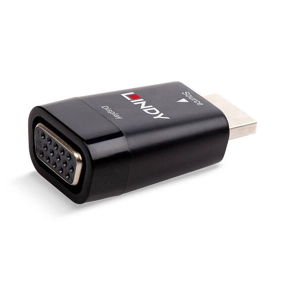 Lindy - Video / audio adaptor - HD-15 (VGA) (F) to HDMI ( | 38194