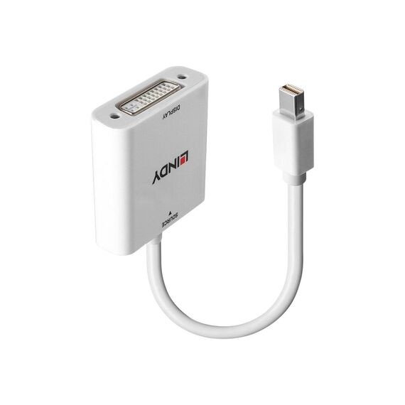 Lindy - Adapter - Mini DisplayPort (M) to DVI (F) - Displ | 38318