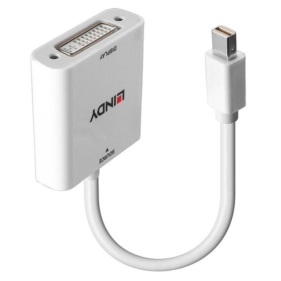 Lindy - Adapter - Mini DisplayPort (M) to DVI (F) - Displ | 38318
