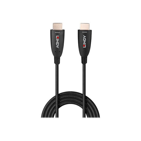 Lindy - HDMI cable - HDMI male to HDMI male - 50 m - fibr | 38515