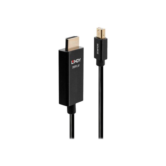 Lindy - Adapter cable - Mini DisplayPort male to HDMI mal | 40920