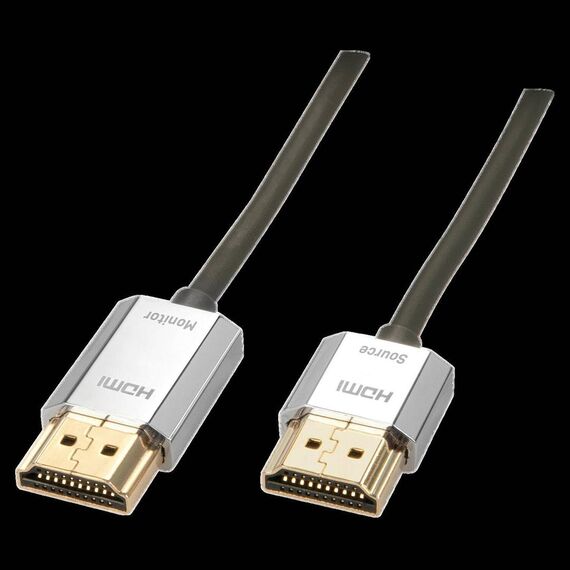 Lindy CROMO Slim High Speed HDMI Cable with Ethernet - HD | 41676