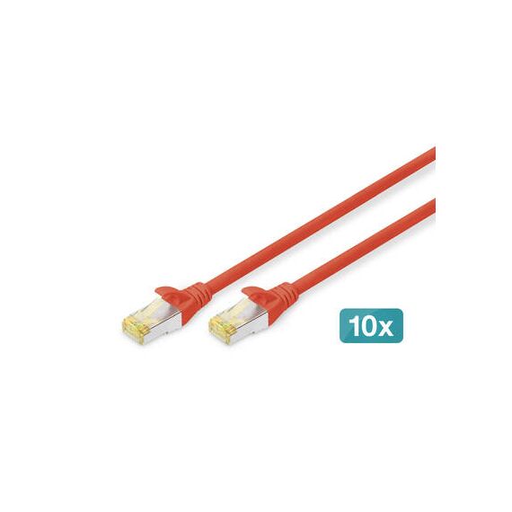 DIGITUS - Patch cable - RJ-45 (M) to RJ-45 ( | DK-1644-A-010-R-10