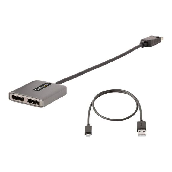 StarTech.com 2-Port DisplayPort MST Hub, Dual 4K 6 | MST14DP122DP
