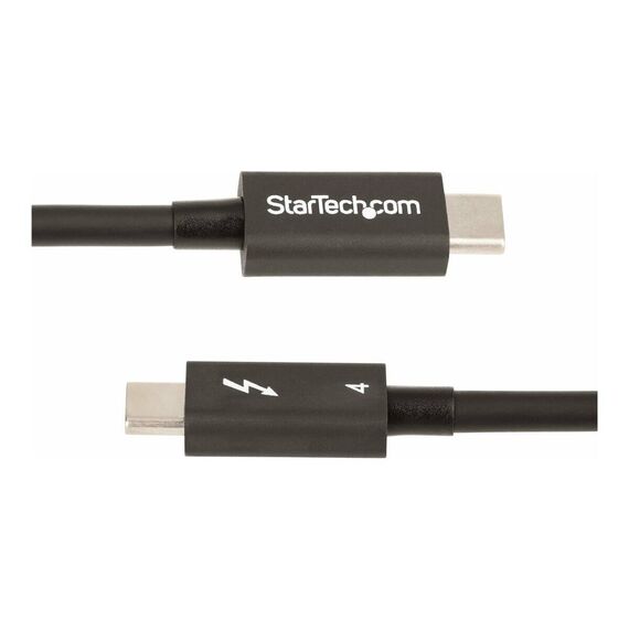 StarTech.com 3ft (1m) Thunderbolt 4 Cable, 40Gbps, 10 | TBLT4MM1M