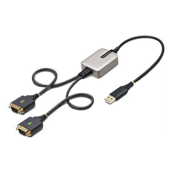 StarTech.com 2ft (60cm) 2-Port USB to Serial  | 2P1FFC-USB-SERIAL