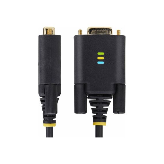 StarTech.com 3ft (1m) USB to Null Modem Ser | 1P3FFCNB-USB-SERIAL