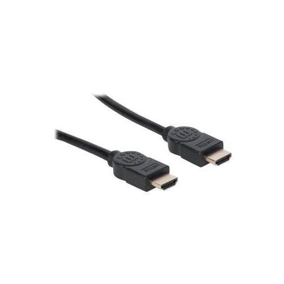 Manhattan HDMI Cable with Ethernet, 4K@60Hz (Premium Hig | 354837