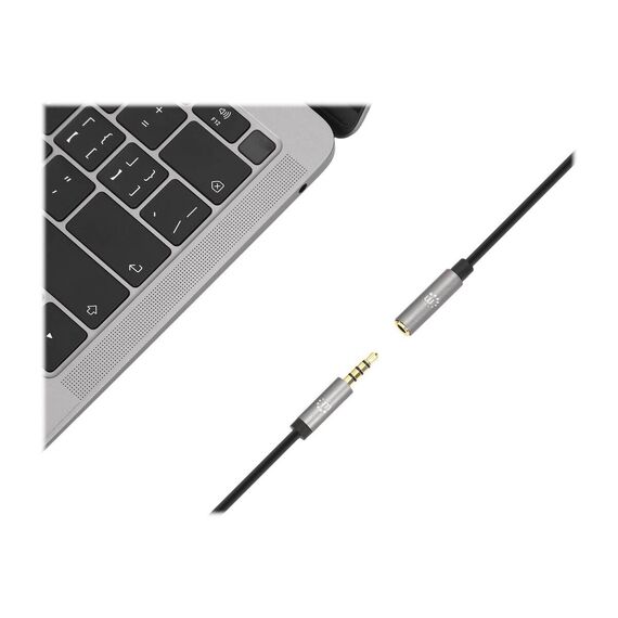 Manhattan Stereo Audio 3.5mm Extension Cable, 3m, Male/F | 356046