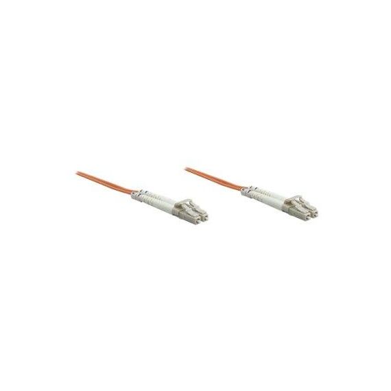 Intellinet Fiber Optic Patch Cable, OM2, LC/LC, 3m, Oran | 470322
