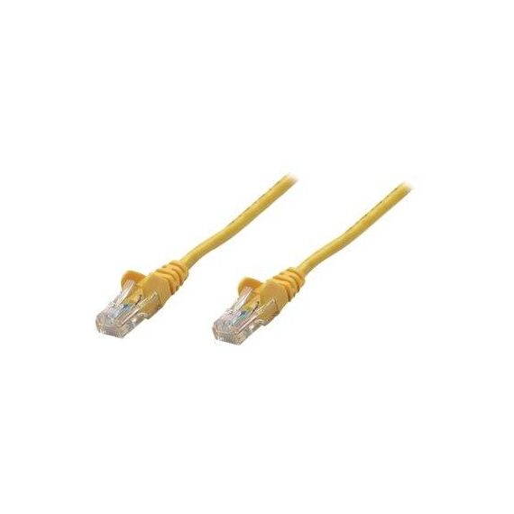 Intellinet Network Patch Cable, Cat6, 0.25m, Yellow, Cop | 739818