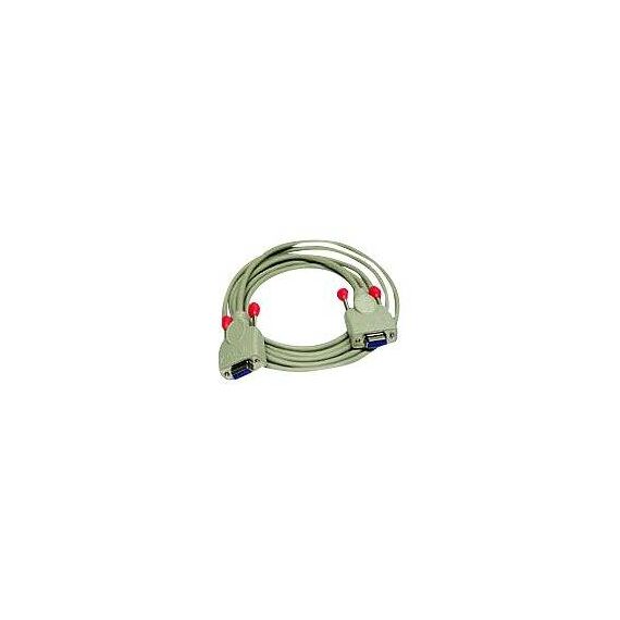 Lindy - Null modem cable - DB-9 (F) to DB-9 (F) - 5 m | 31578