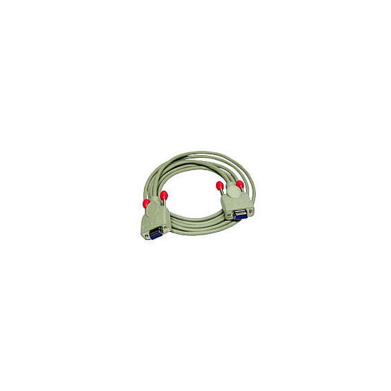 Lindy - Null modem cable - DB-9 (F) to DB-9 (F) - 5 m | 31578