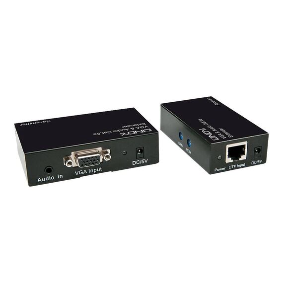 LINDY VGA & Audio Cat.5/6 Extender - Video/audio extender | 32540