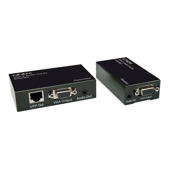 LINDY VGA & Audio Cat.5/6 Extender - Video/audio extender | 32540