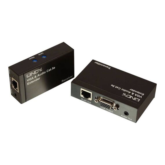 LINDY VGA & Audio Cat.5/6 Extender - Video/audio extender | 32540