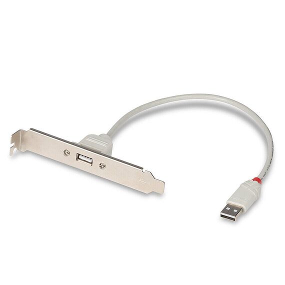 Lindy USB PC Back Plate - USB adapter - USB (F) to USB (M | 33123