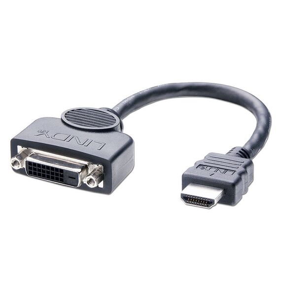 Lindy - Adapter - HDMI male to DVI-D female - 20 cm | 41227