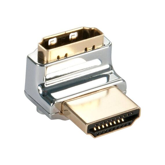 Lindy CROMO UP - HDMI right angle adapter - HDMI (M) to H | 41506