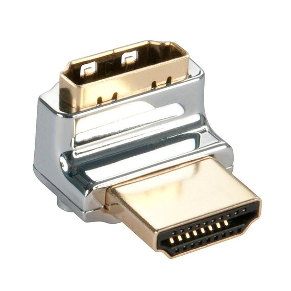 Lindy CROMO UP - HDMI right angle adapter - HDMI (M) to H | 41506