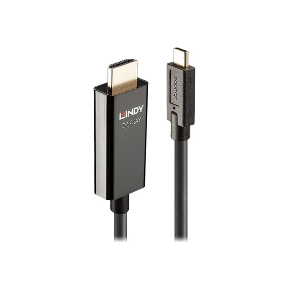 Lindy - Adapter cable - 24 pin USB-C male to HDMI male -  | 43317