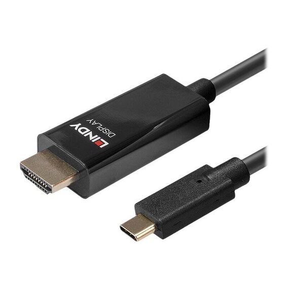 Lindy - Adapter cable - 24 pin USB-C male to HDMI male -  | 43317